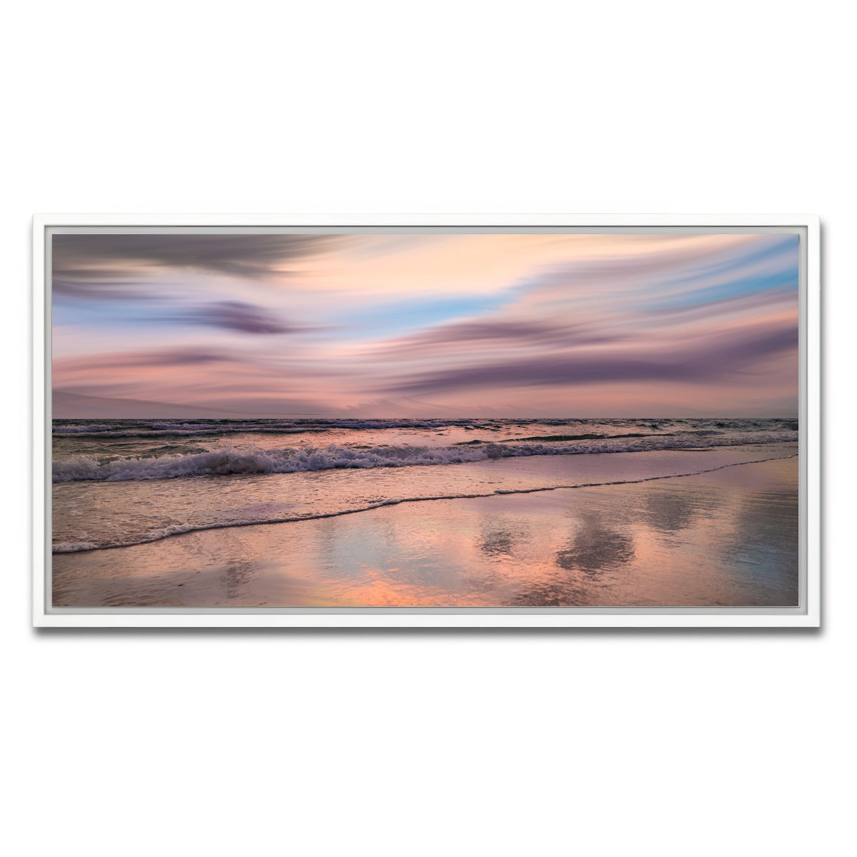AUTO-MOCKUP WHITE | Pink Beauty | 1 Piece | White Framed Canvas | group=2x1