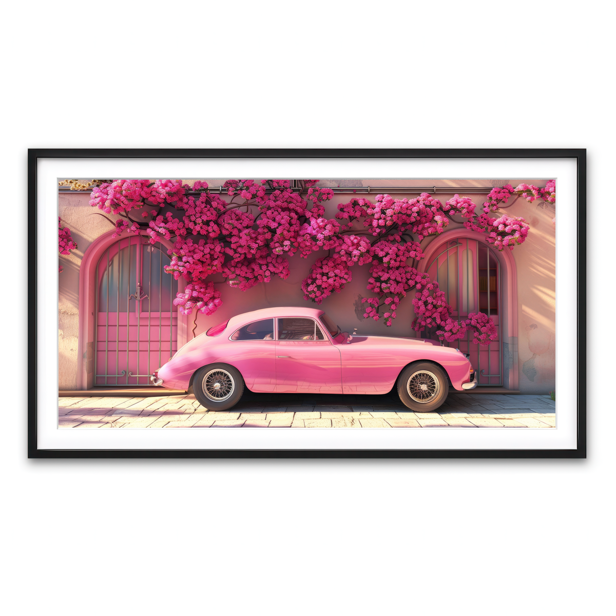 Framed Print 2x1 Black