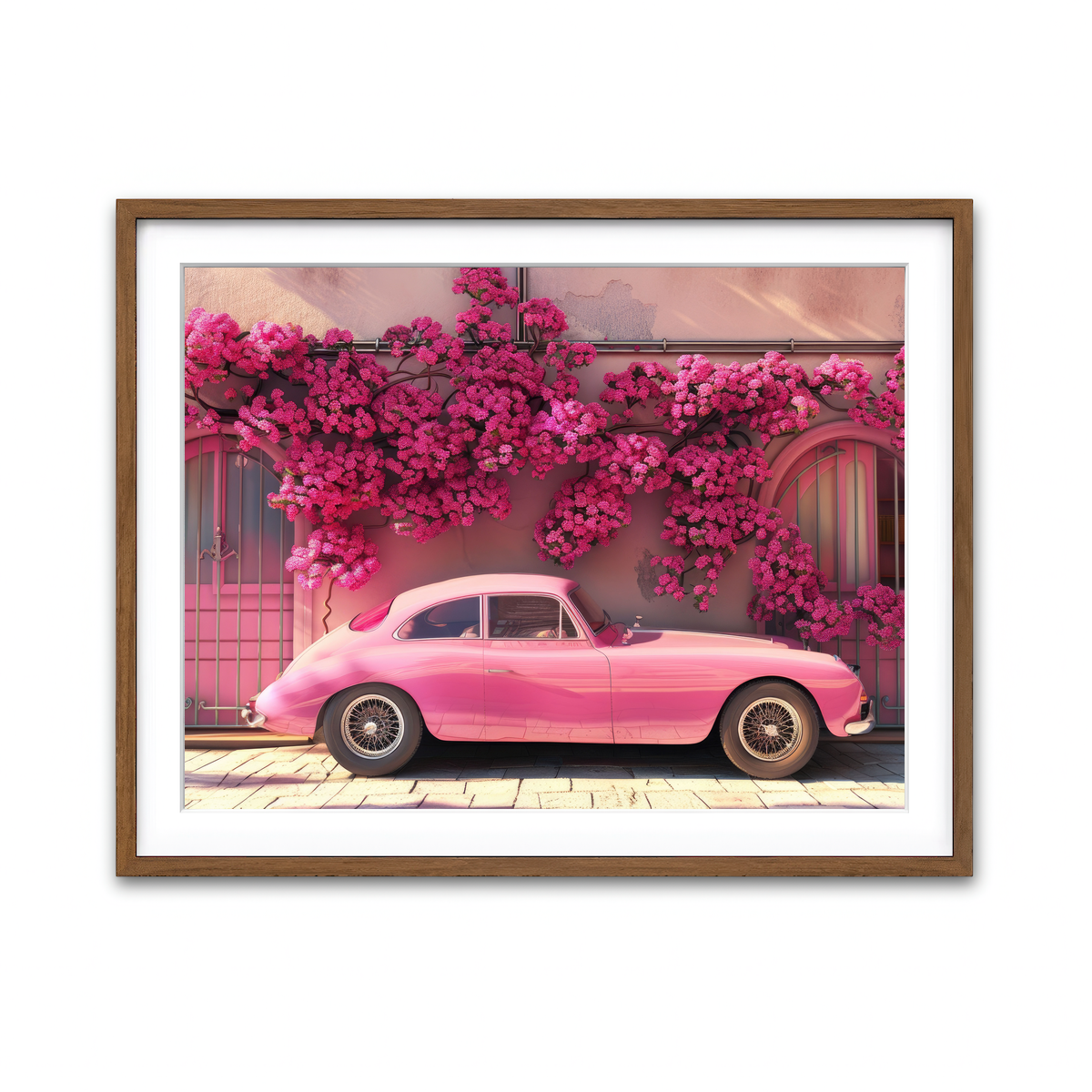 Framed Print 4x3 Walnut