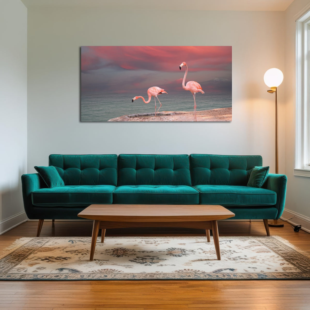 AUTO-MOCKUP ROOM | Pink Flamingo's on the Coast