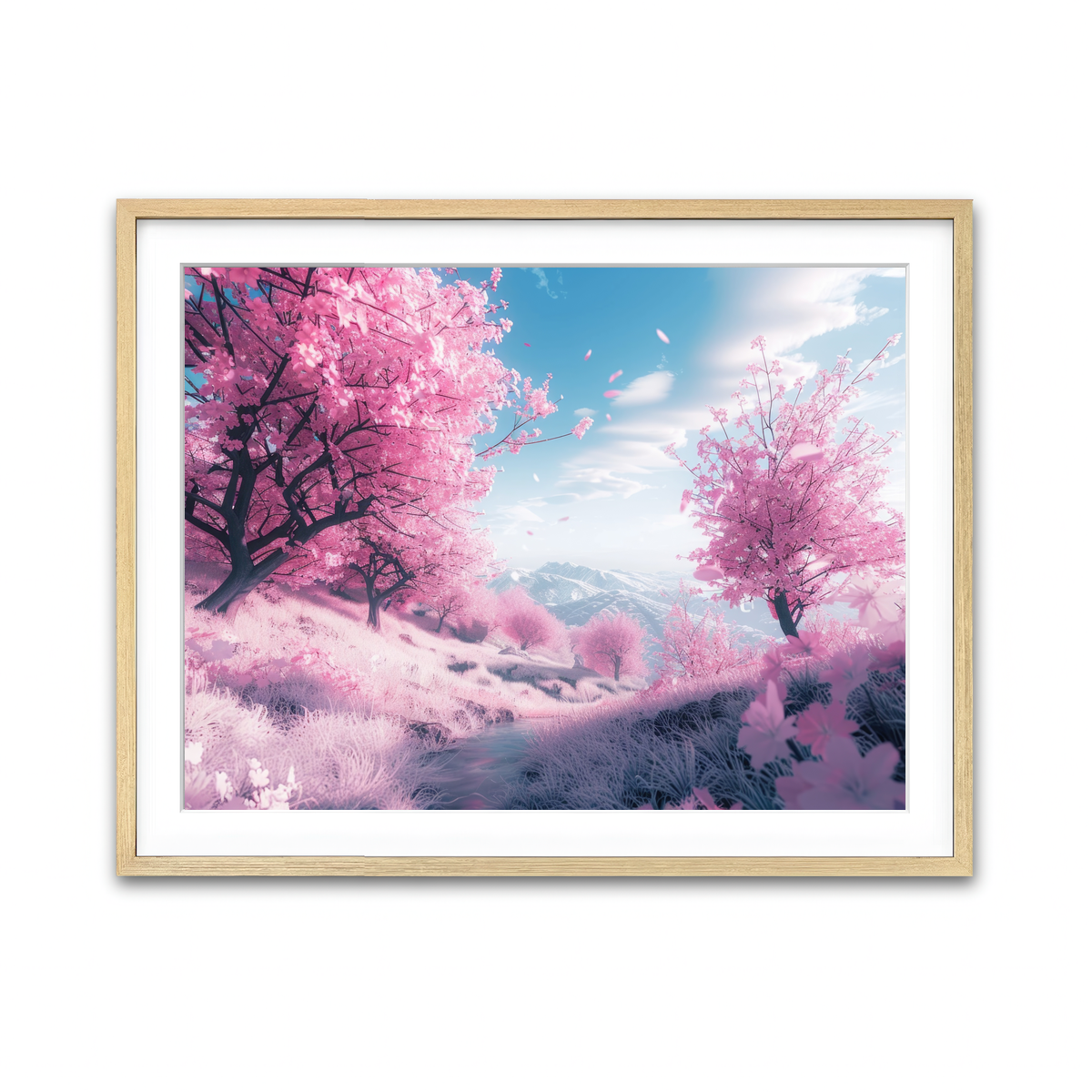 Framed Print 4x3 Natural