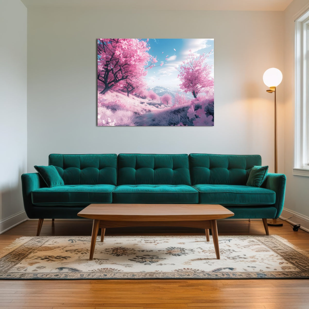 AUTO-MOCKUP ROOM | Pink Forest