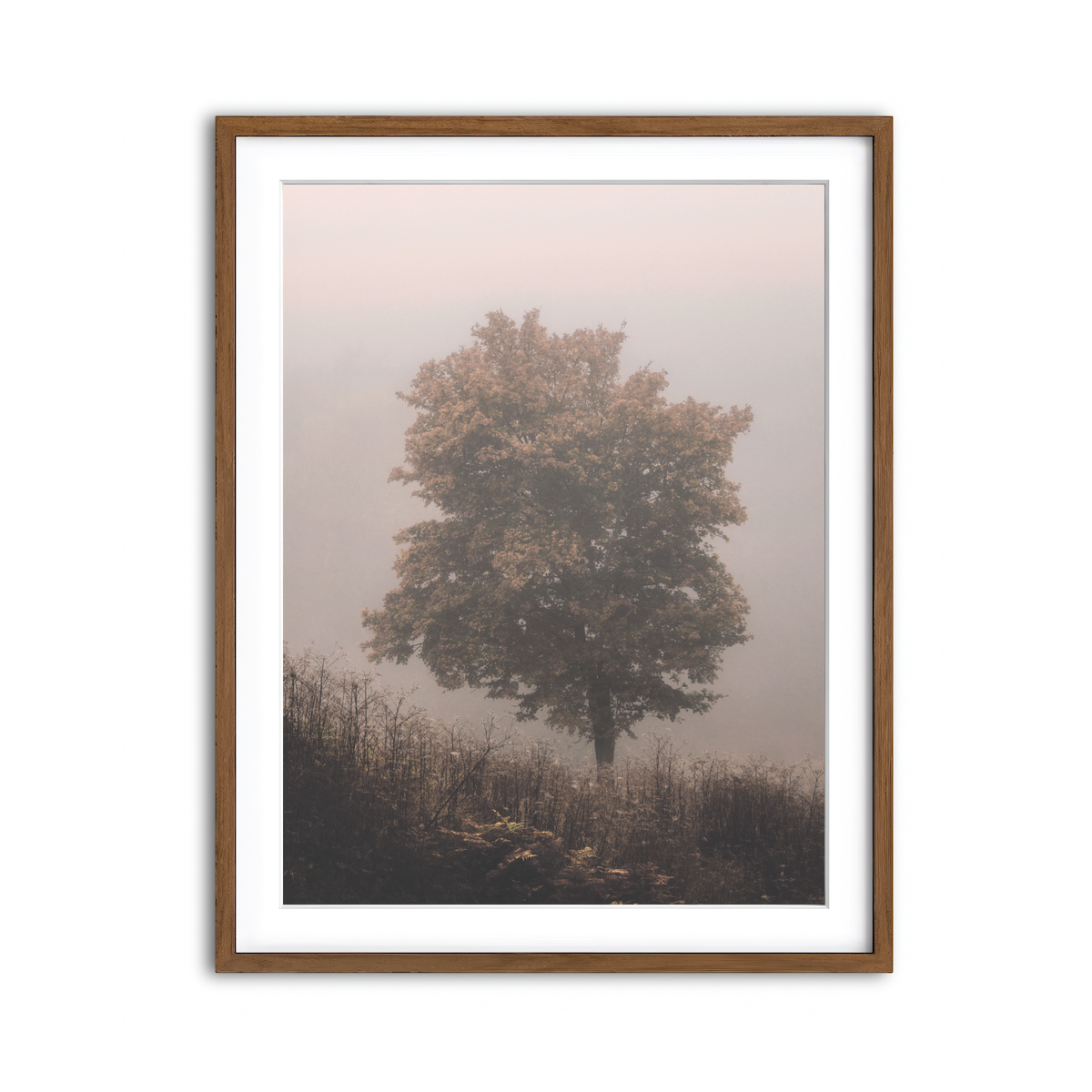 Framed Print 3x4 Walnut