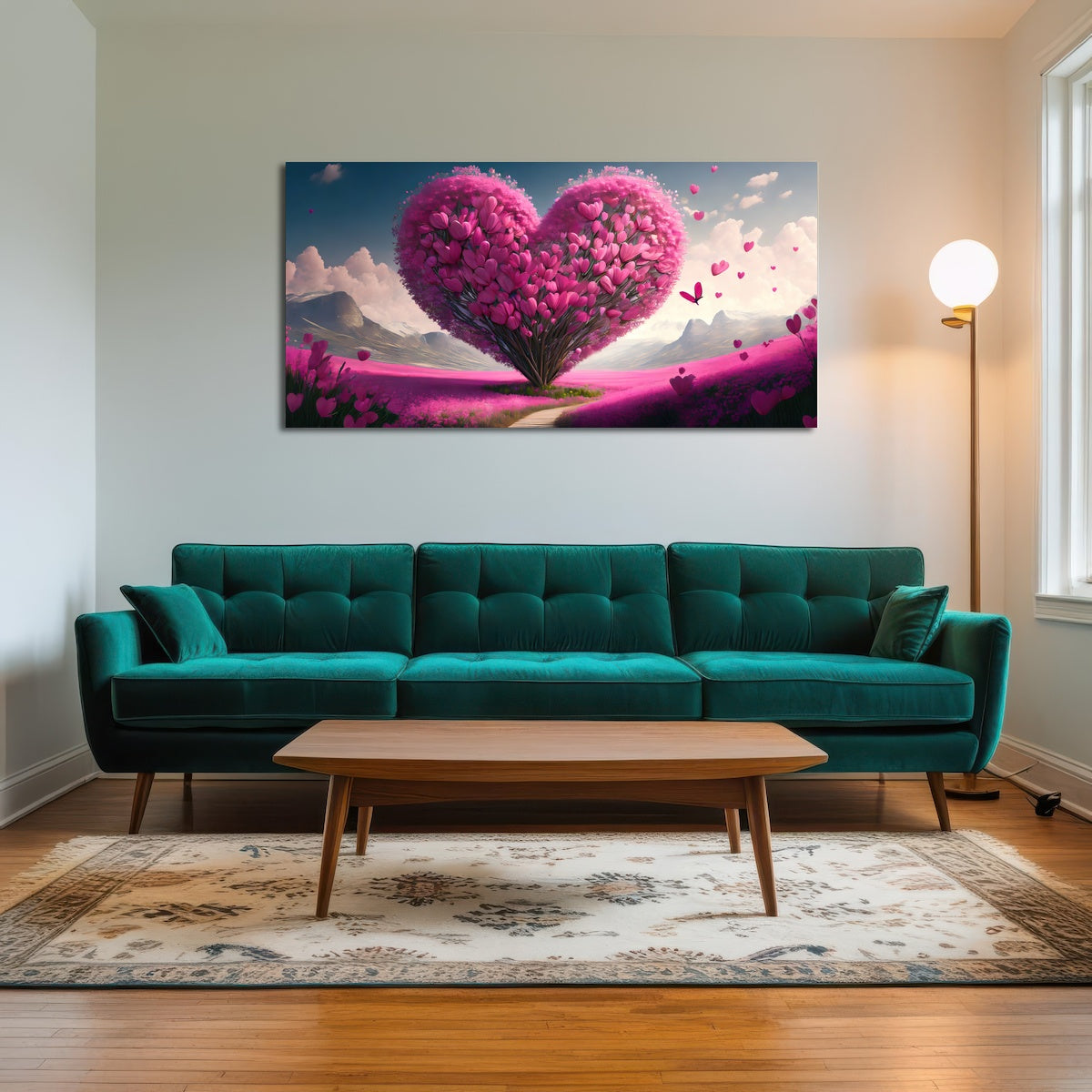 AUTO-MOCKUP ROOM | Pink Heart