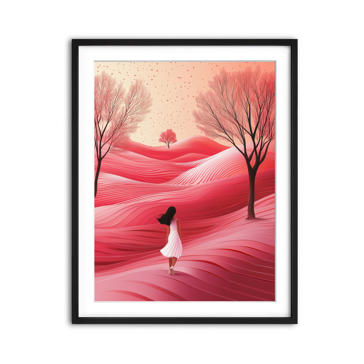 Framed Print 3x4 Black