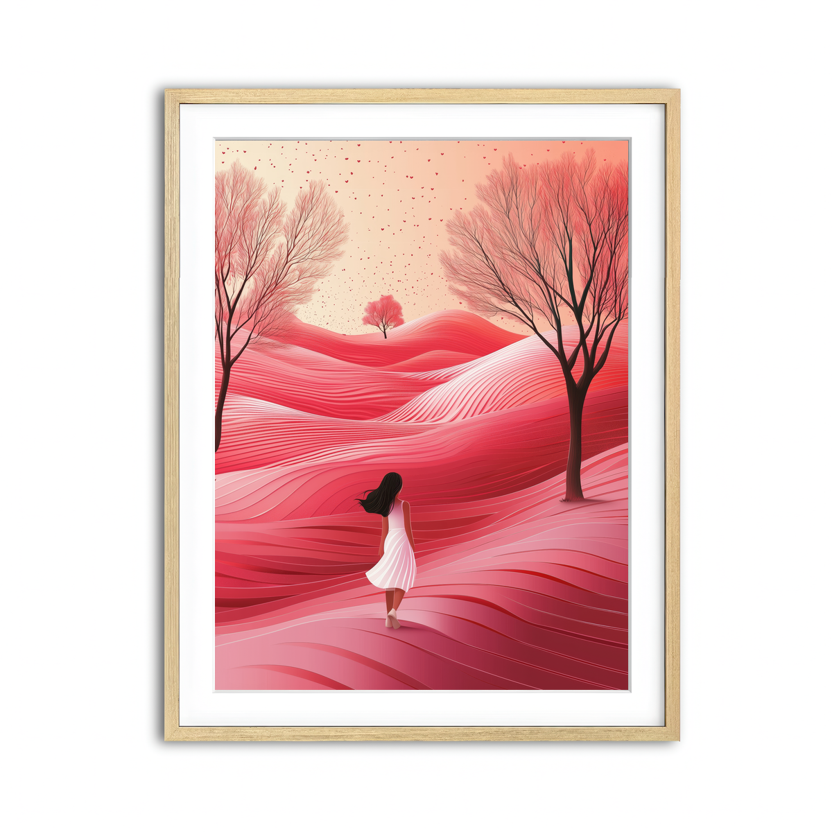 Framed Print 3x4 Natural