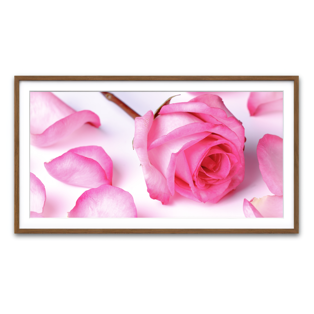 Framed Print 2x1 Walnut