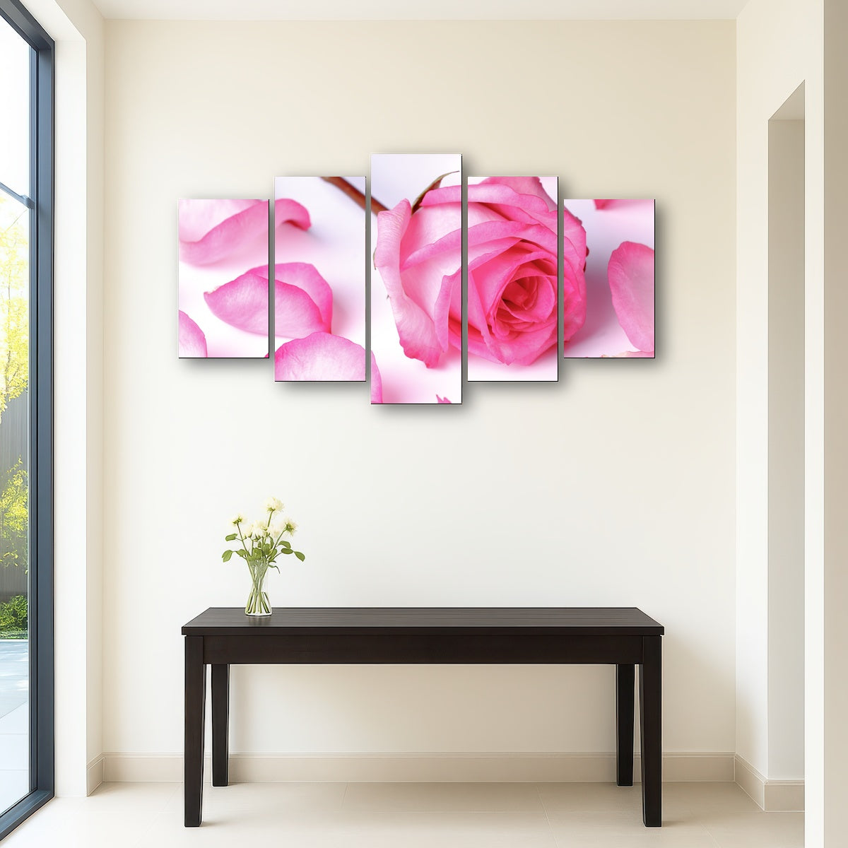 AUTO-MOCKUP ROOM | Pink Rose Petals