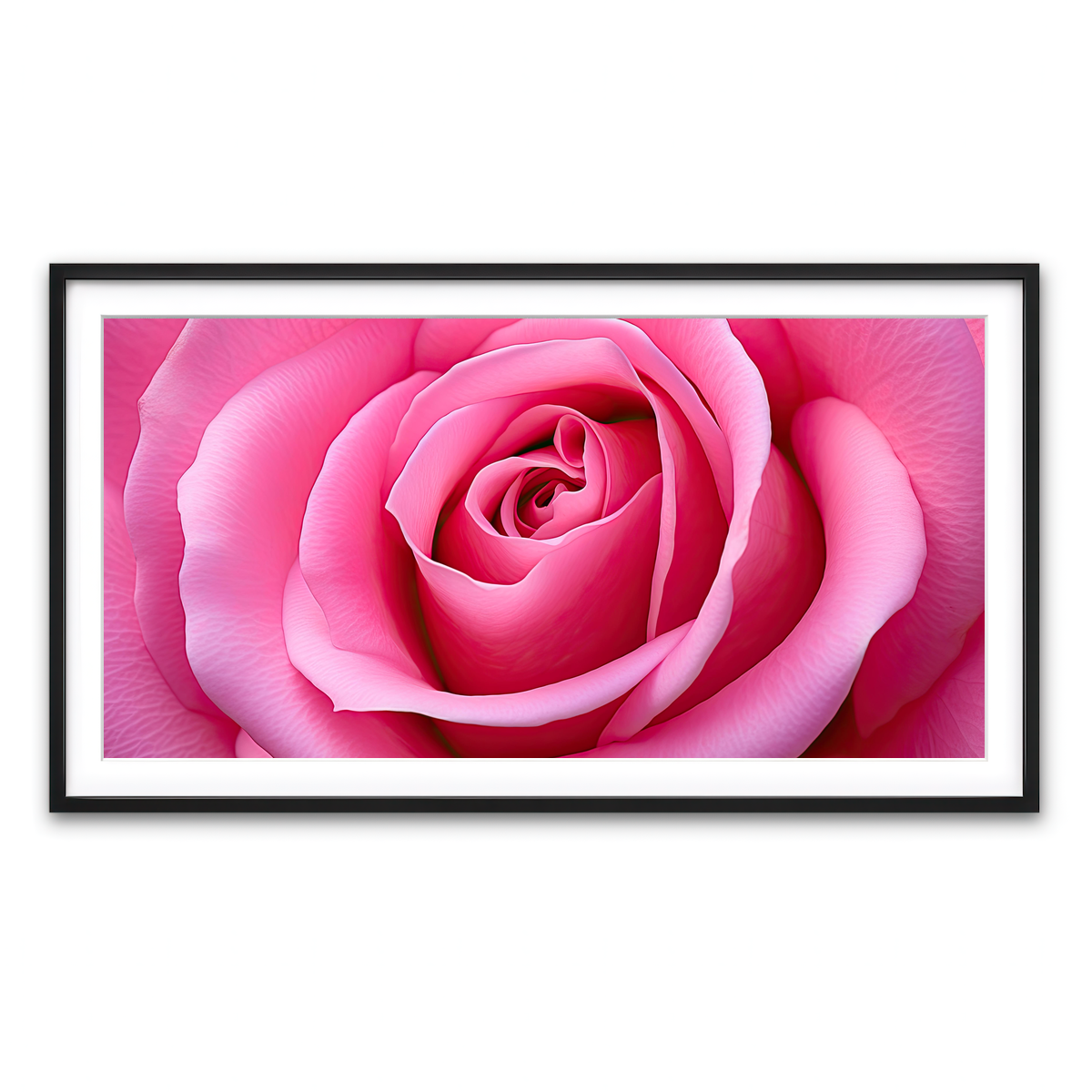 Framed Print 2x1 Black