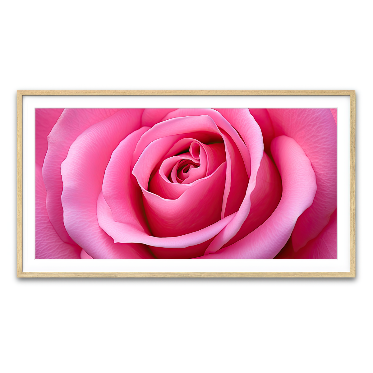 Framed Print 2x1 Natural