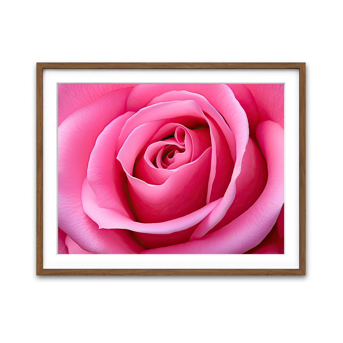 Framed Print 4x3 Walnut