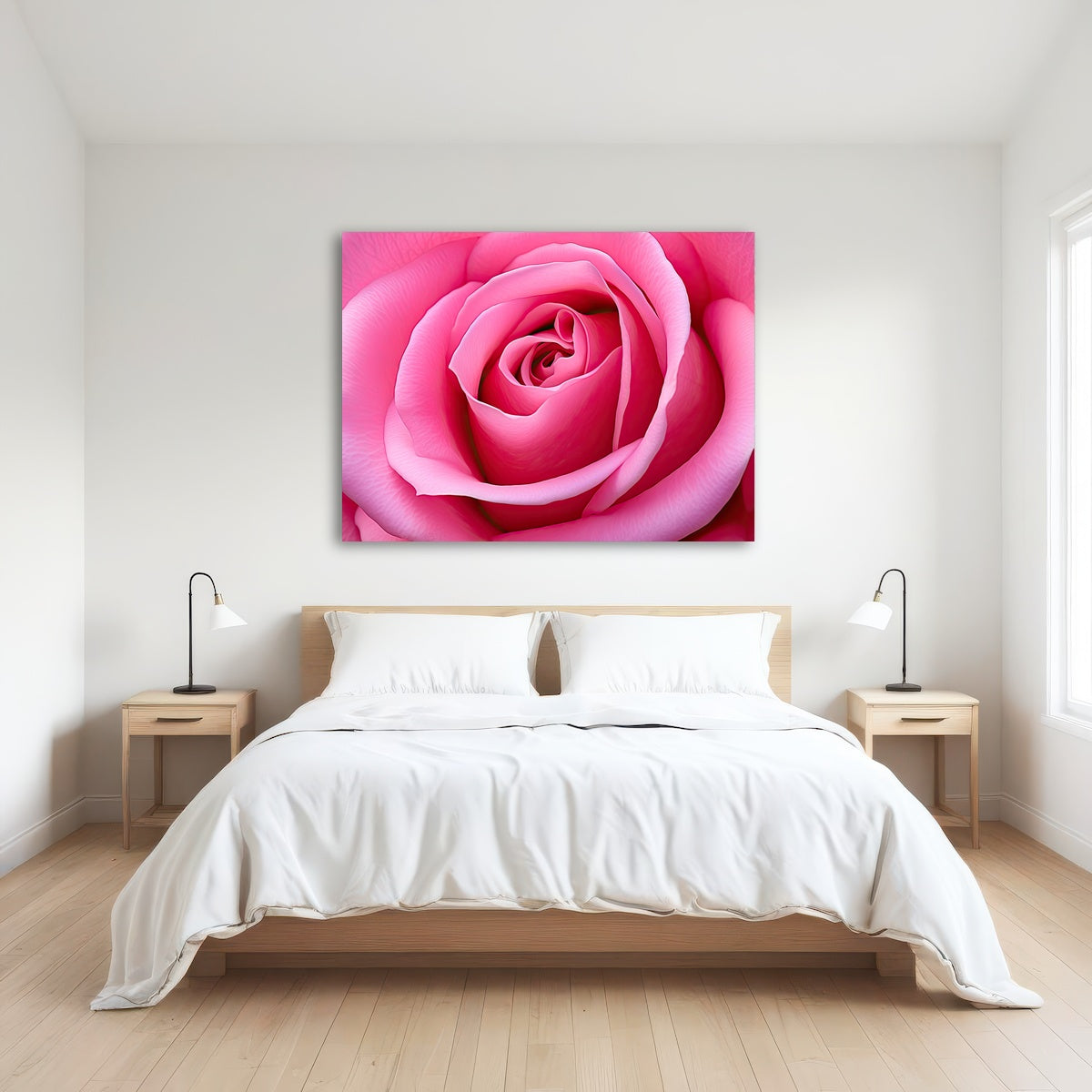 AUTO-MOCKUP ROOM | Pink Rose