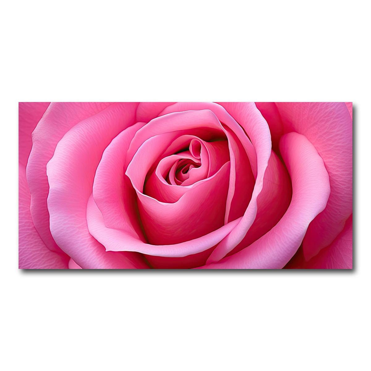 AUTO-MOCKUP WHITE | Pink Rose | 1 Piece | Gallery Wrap Canvas | group=2x1