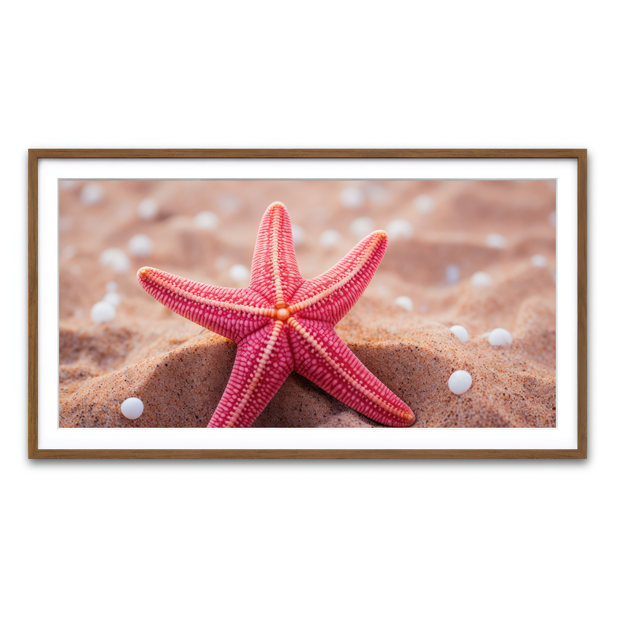 Framed Print 2x1 Walnut