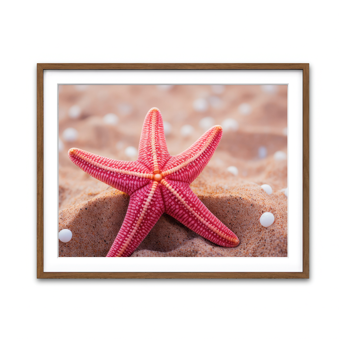 Framed Print 4x3 Walnut