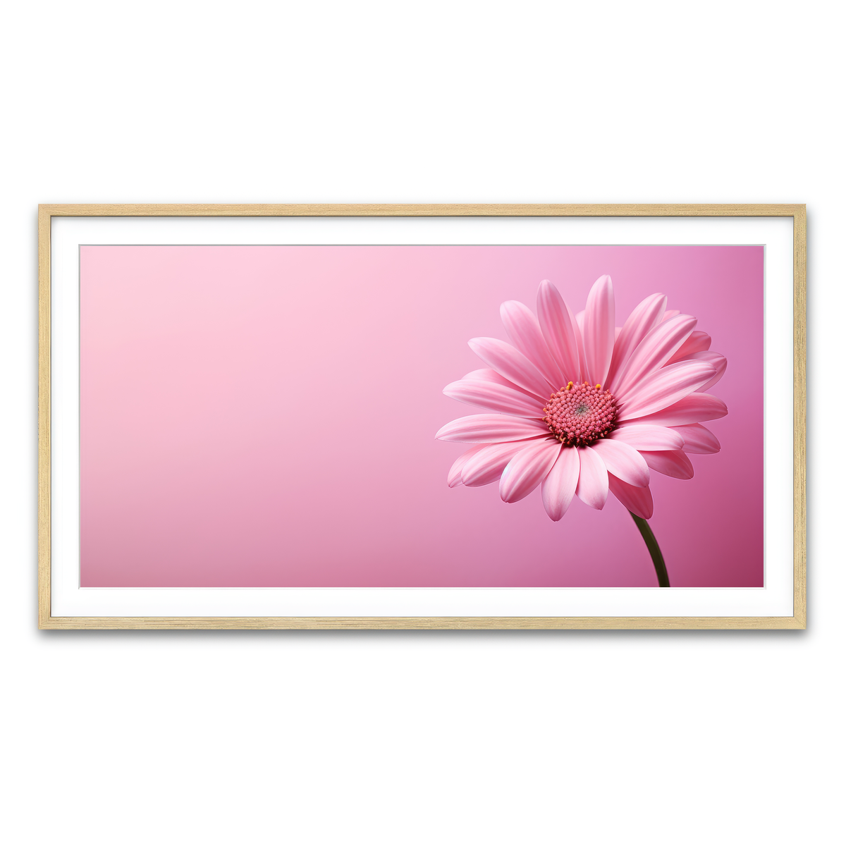 Framed Print 2x1 Natural