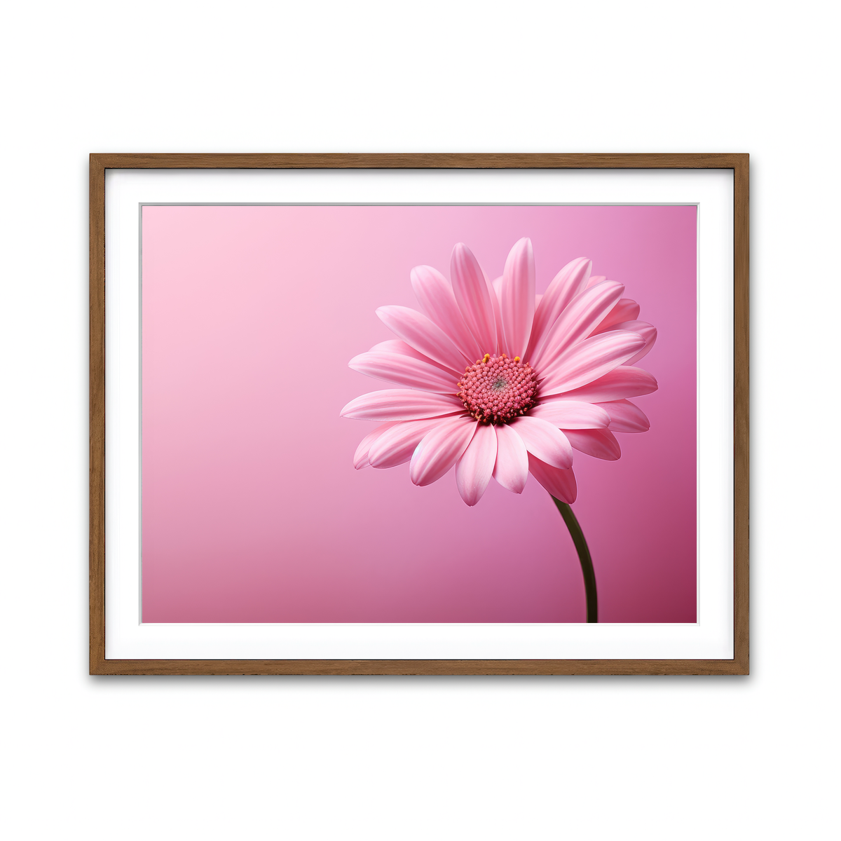 Framed Print 4x3 Walnut