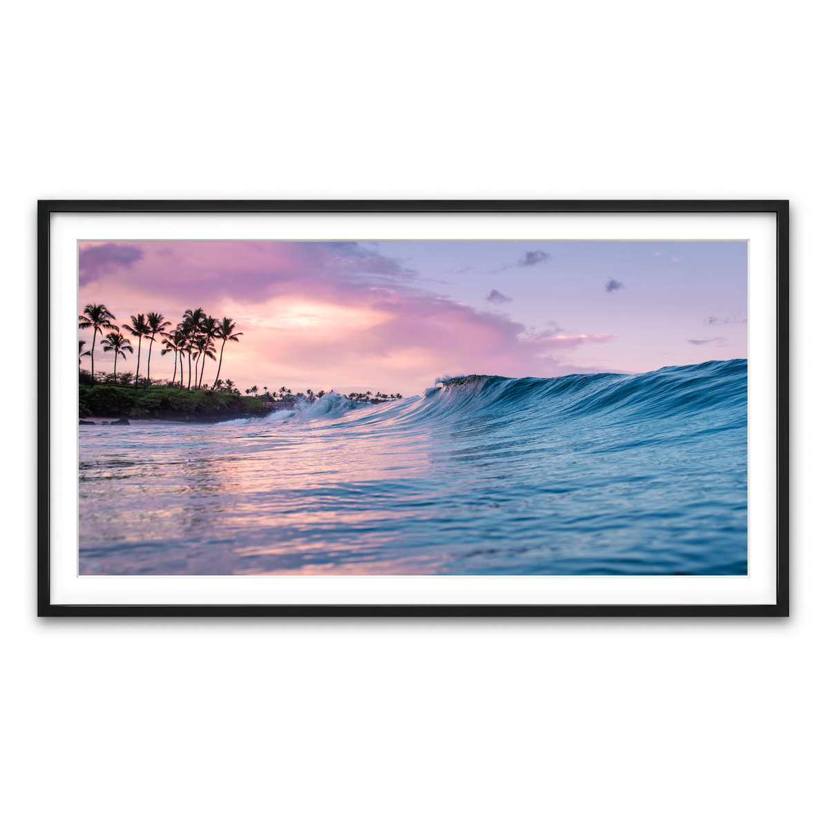 Framed Print 2x1 Black