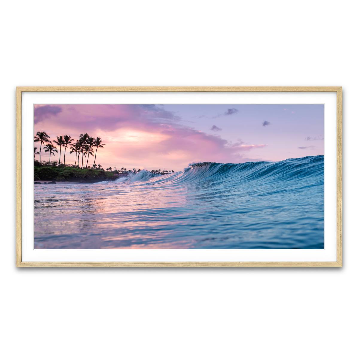 Framed Print 2x1 Natural