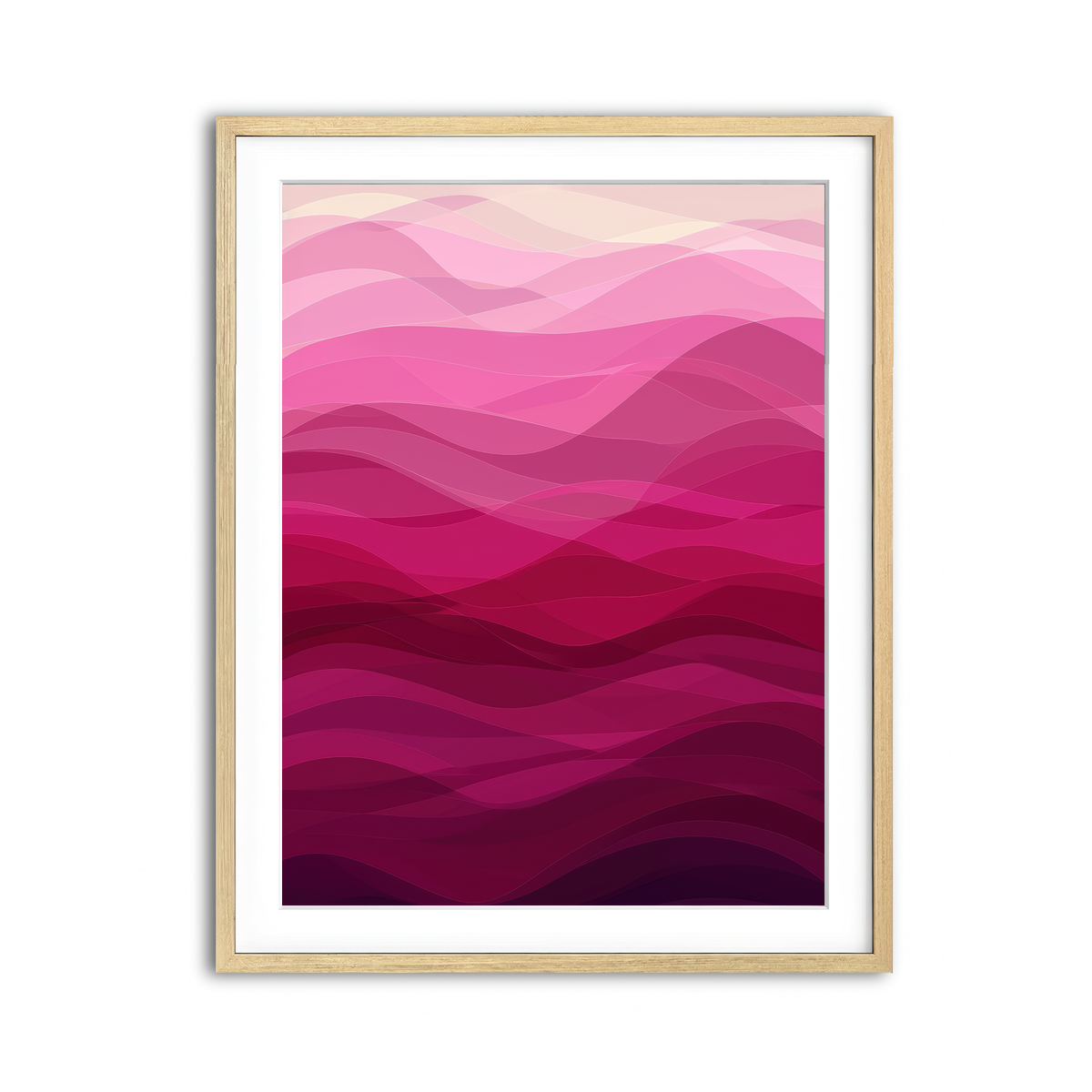 Framed Print 3x4 Natural