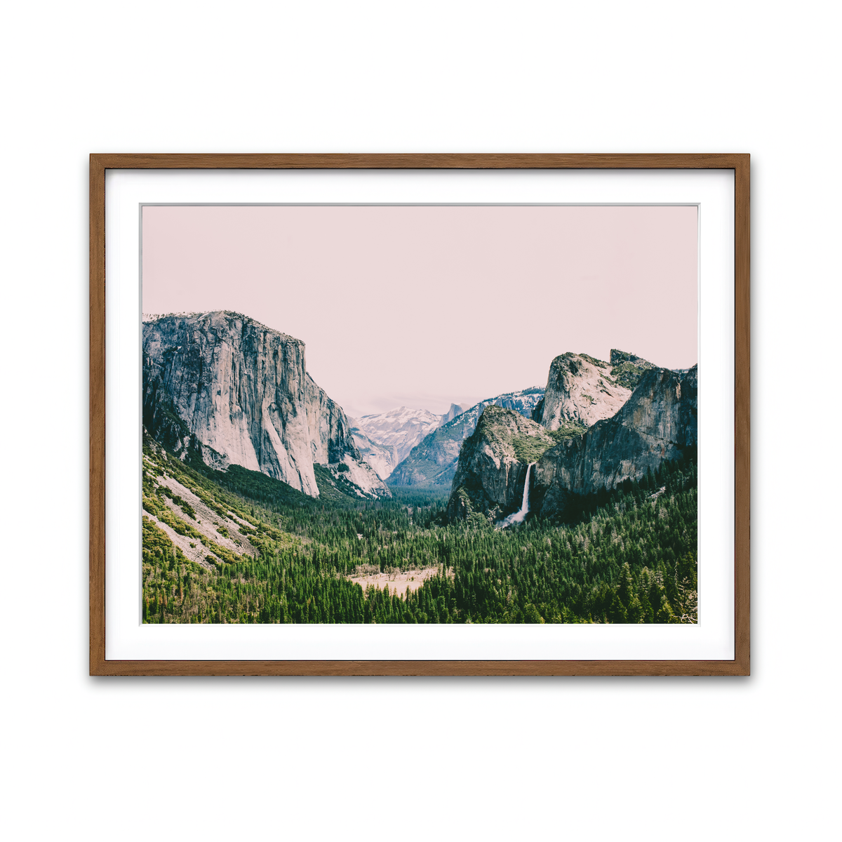 Framed Print 4x3 Walnut