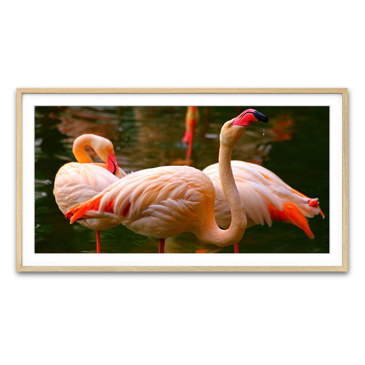 Framed Print 2x1 Natural