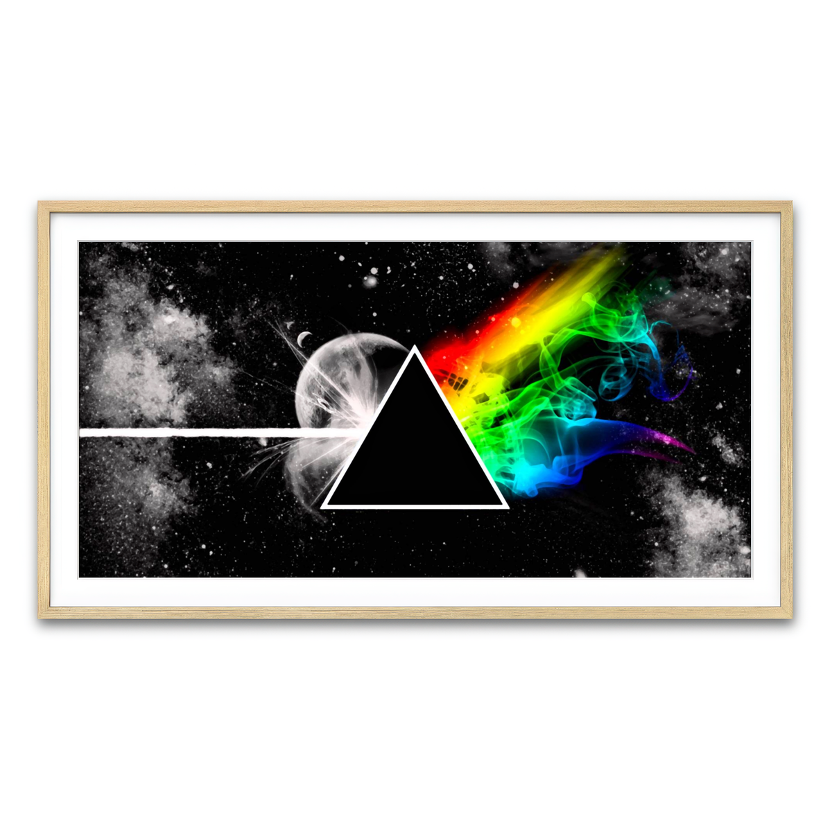 Framed Print 2x1 Natural