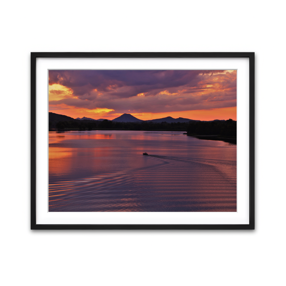Framed Print 4x3 Black
