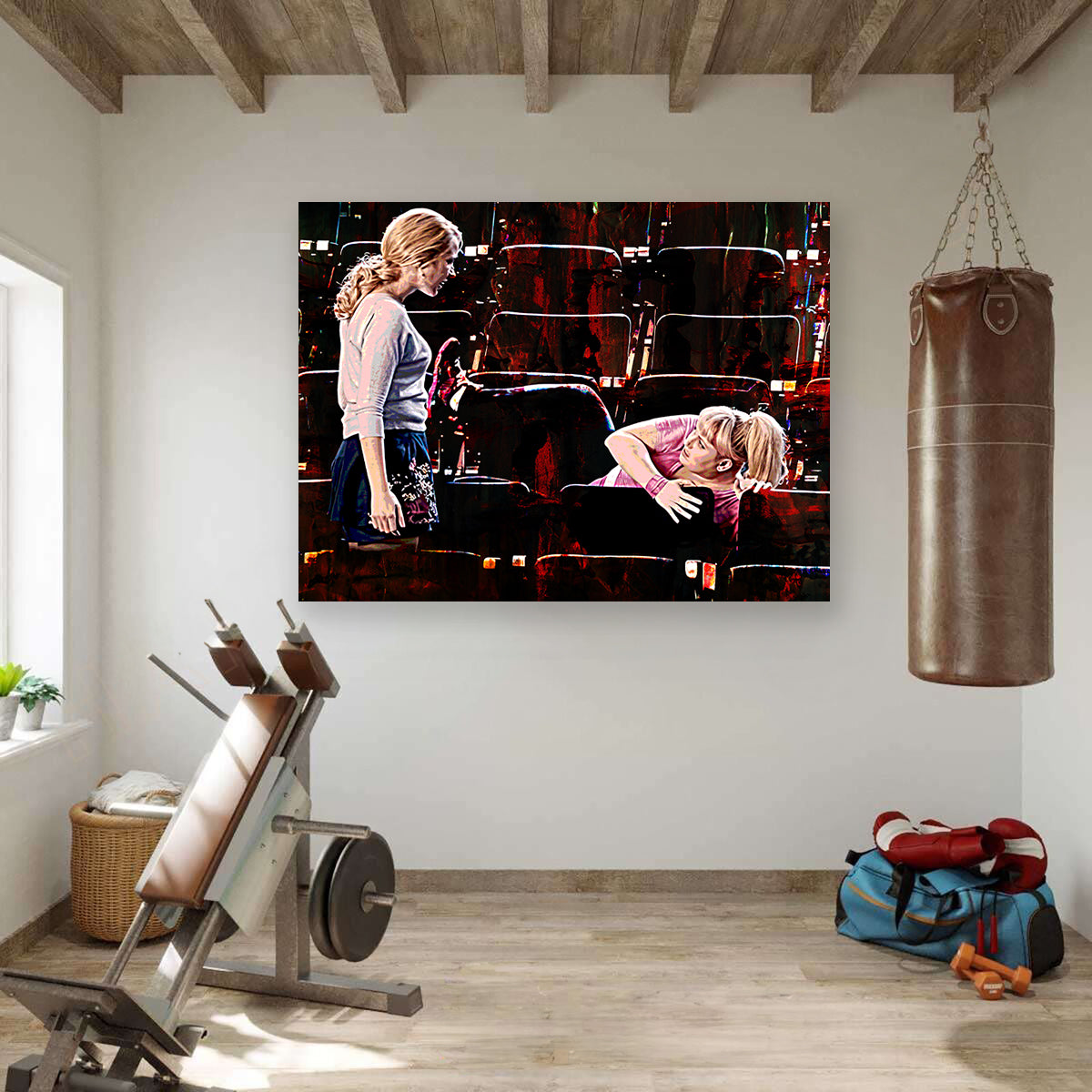 Pitch Perfect Workout Wall Art