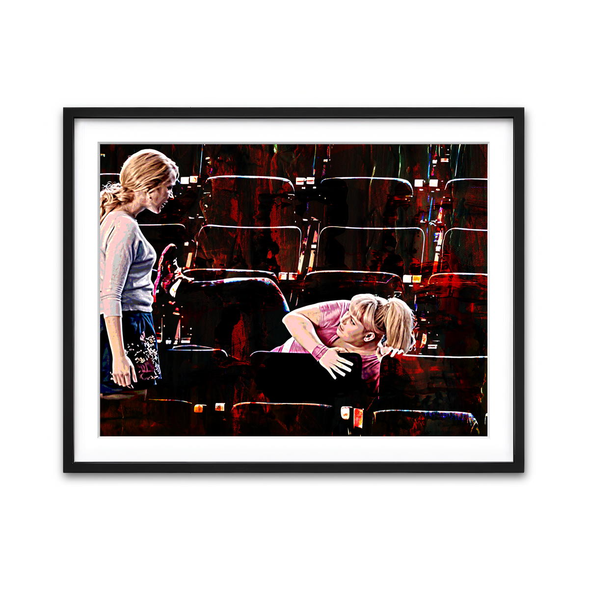 Framed Print 4x3 Black