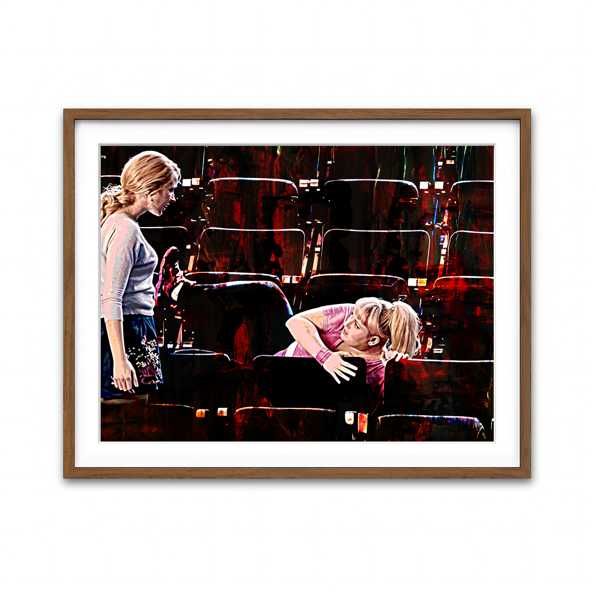 Framed Print 4x3 Walnut