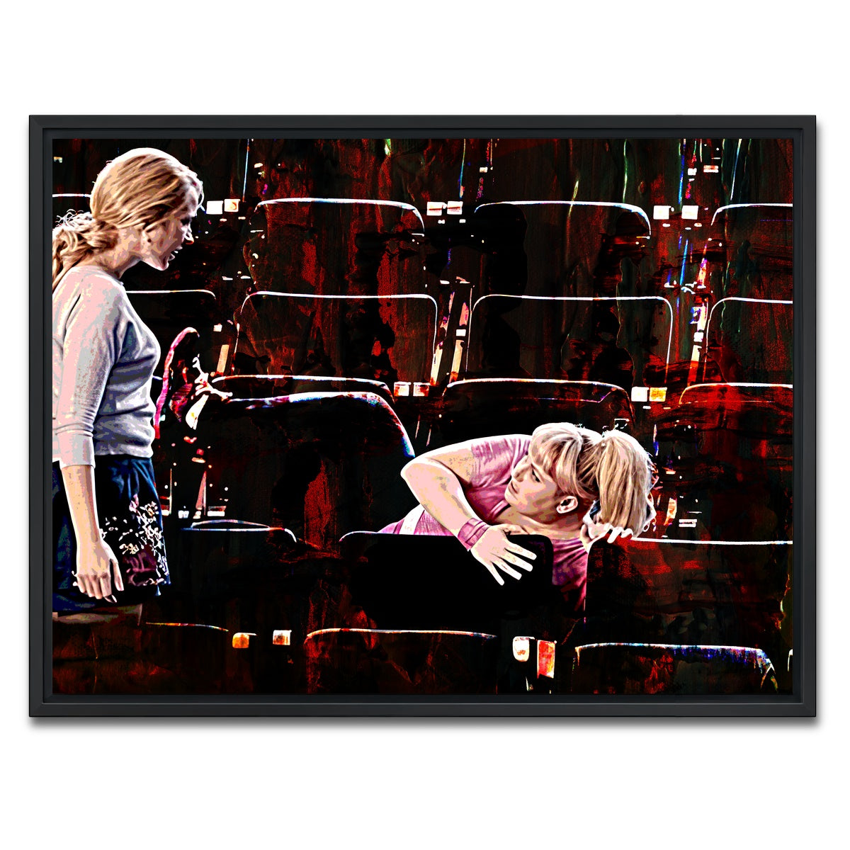 AUTO-MOCKUP WHITE | Pitch Perfect Workout | 1 Piece | Black Framed Canvas | group=4x3