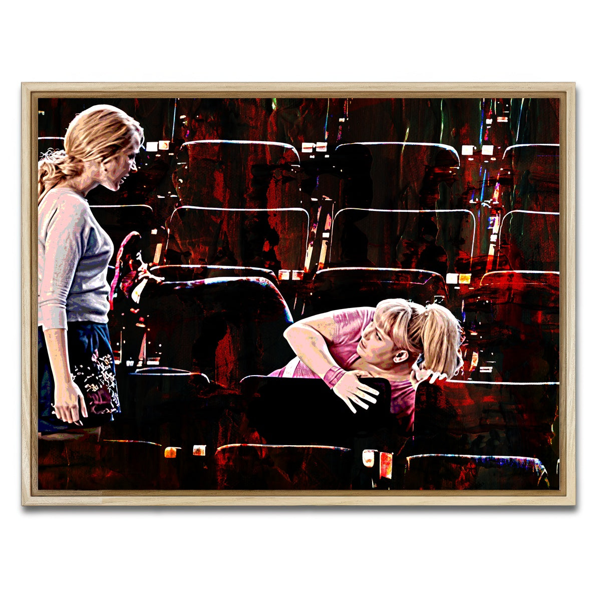 AUTO-MOCKUP WHITE | Pitch Perfect Workout | 1 Piece | Natural Framed Canvas | group=4x3