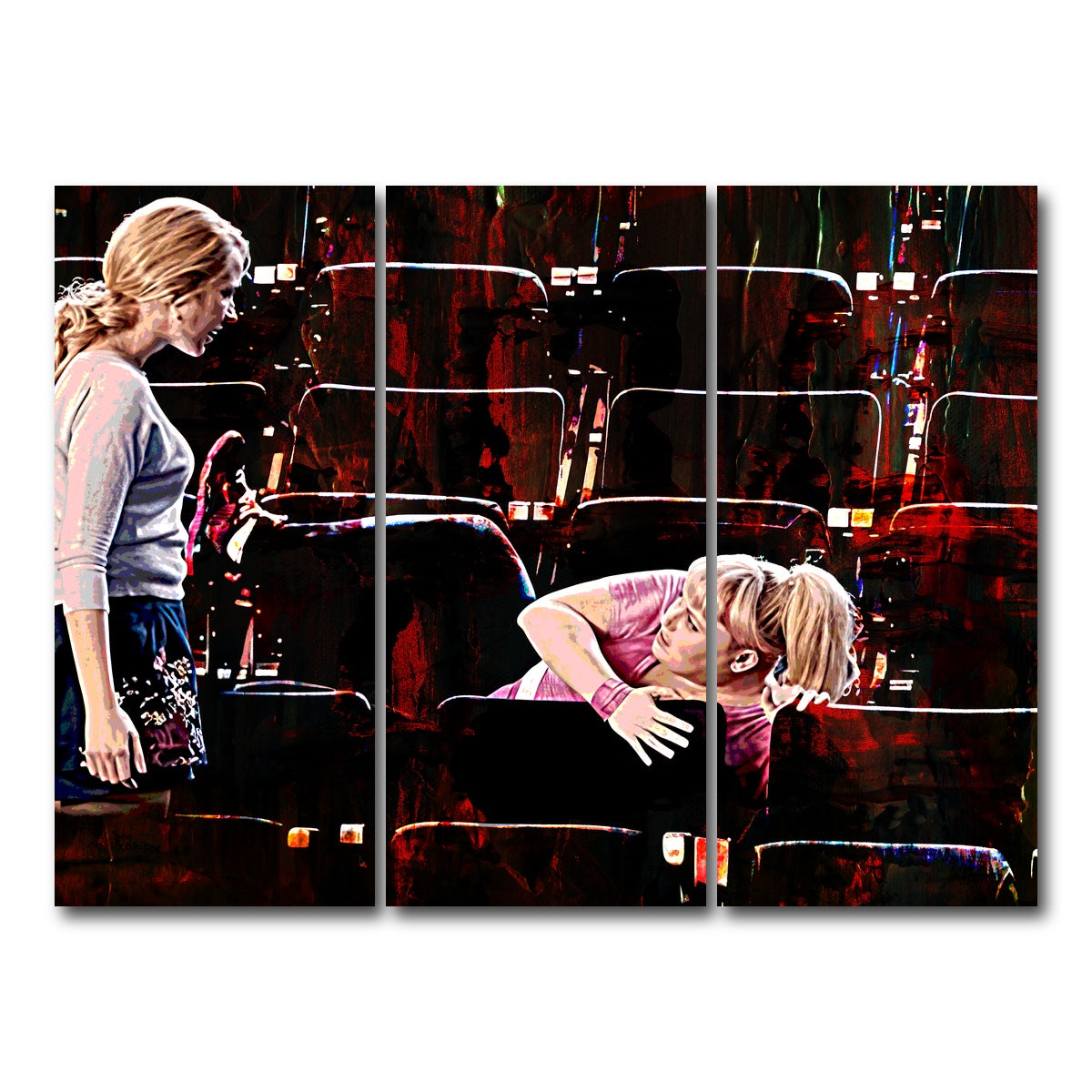 AUTO-MOCKUP WHITE | Pitch Perfect Workout | 3 Piece | Gallery Wrap Canvas | group=8x18