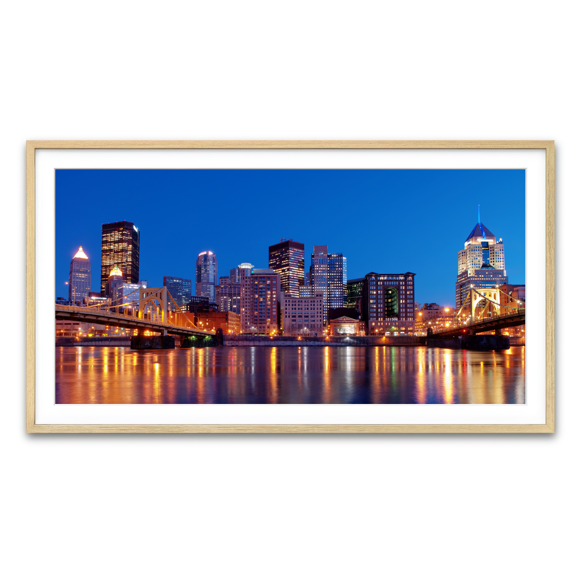 Framed Print 2x1 Natural