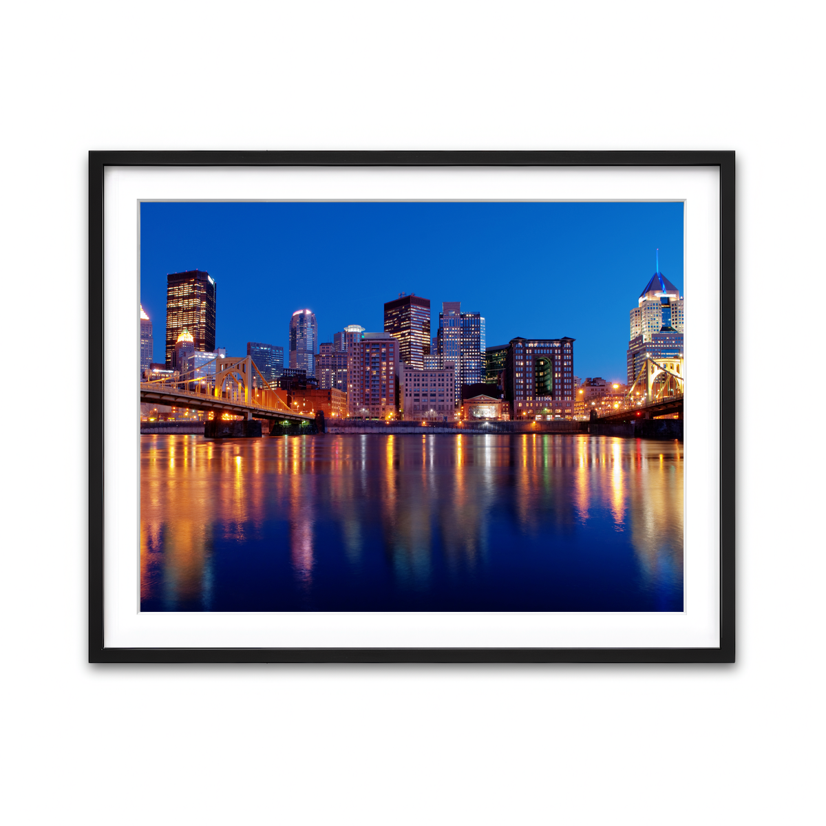 Framed Print 4x3 Black