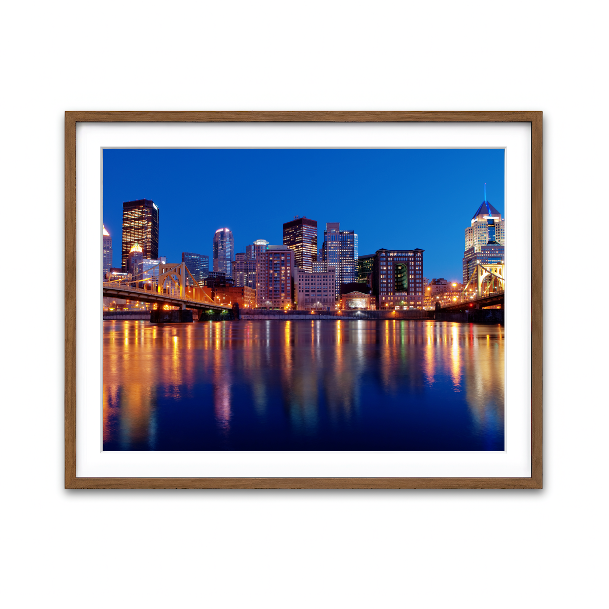 Framed Print 4x3 Walnut