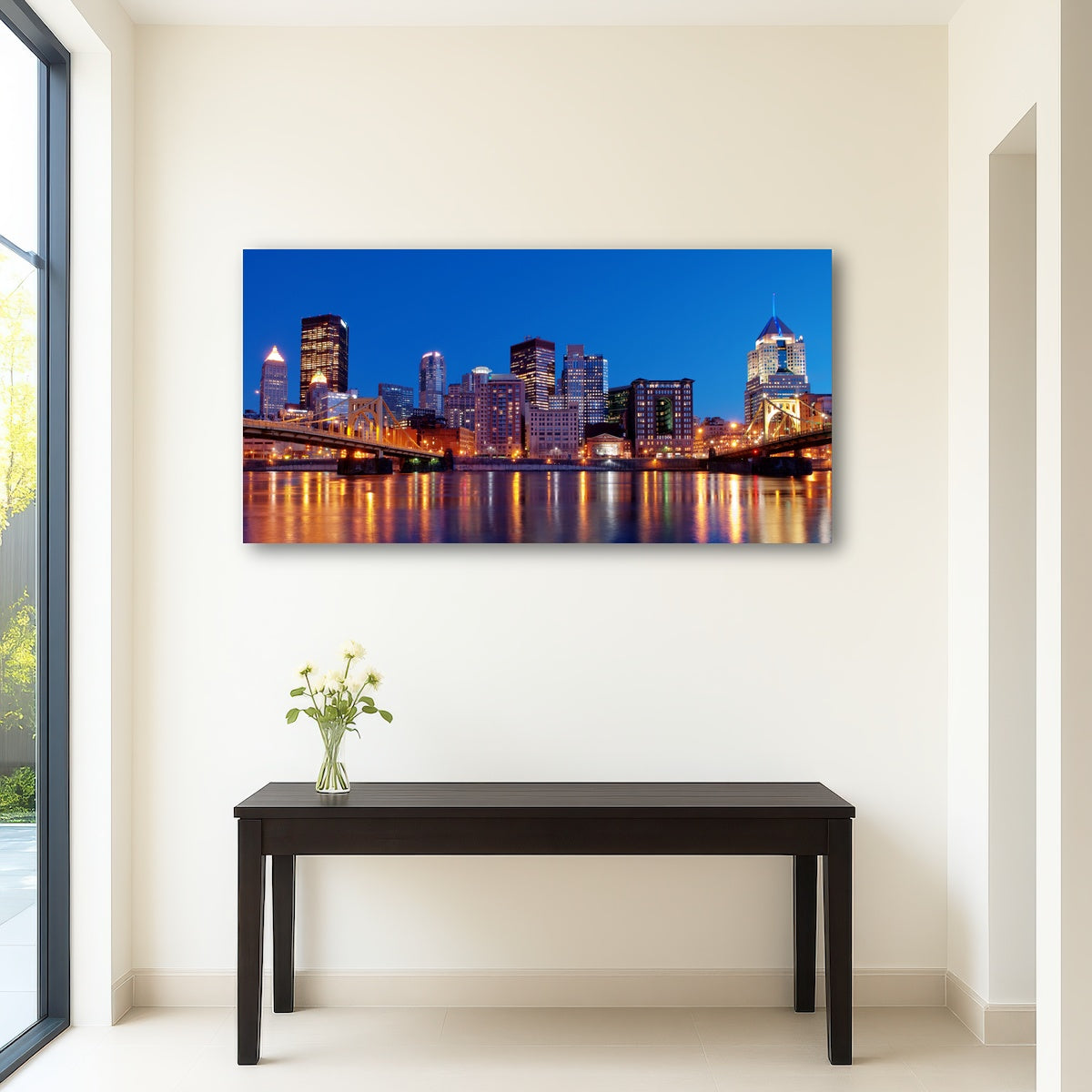 AUTO-MOCKUP ROOM | Pittsburgh At Night