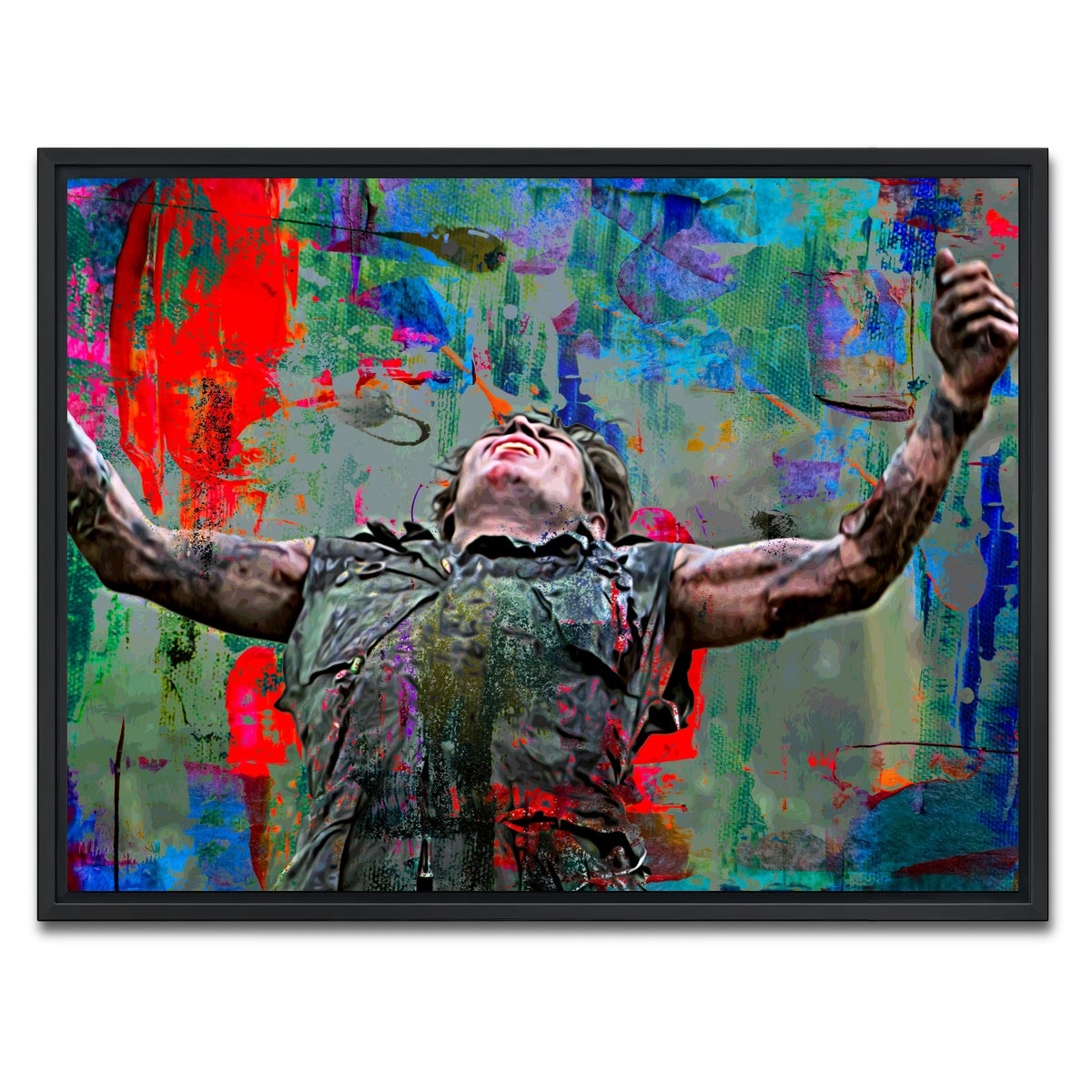 AUTO-MOCKUP WHITE | Platoon | 1 Piece | Black Framed Canvas | group=4x3