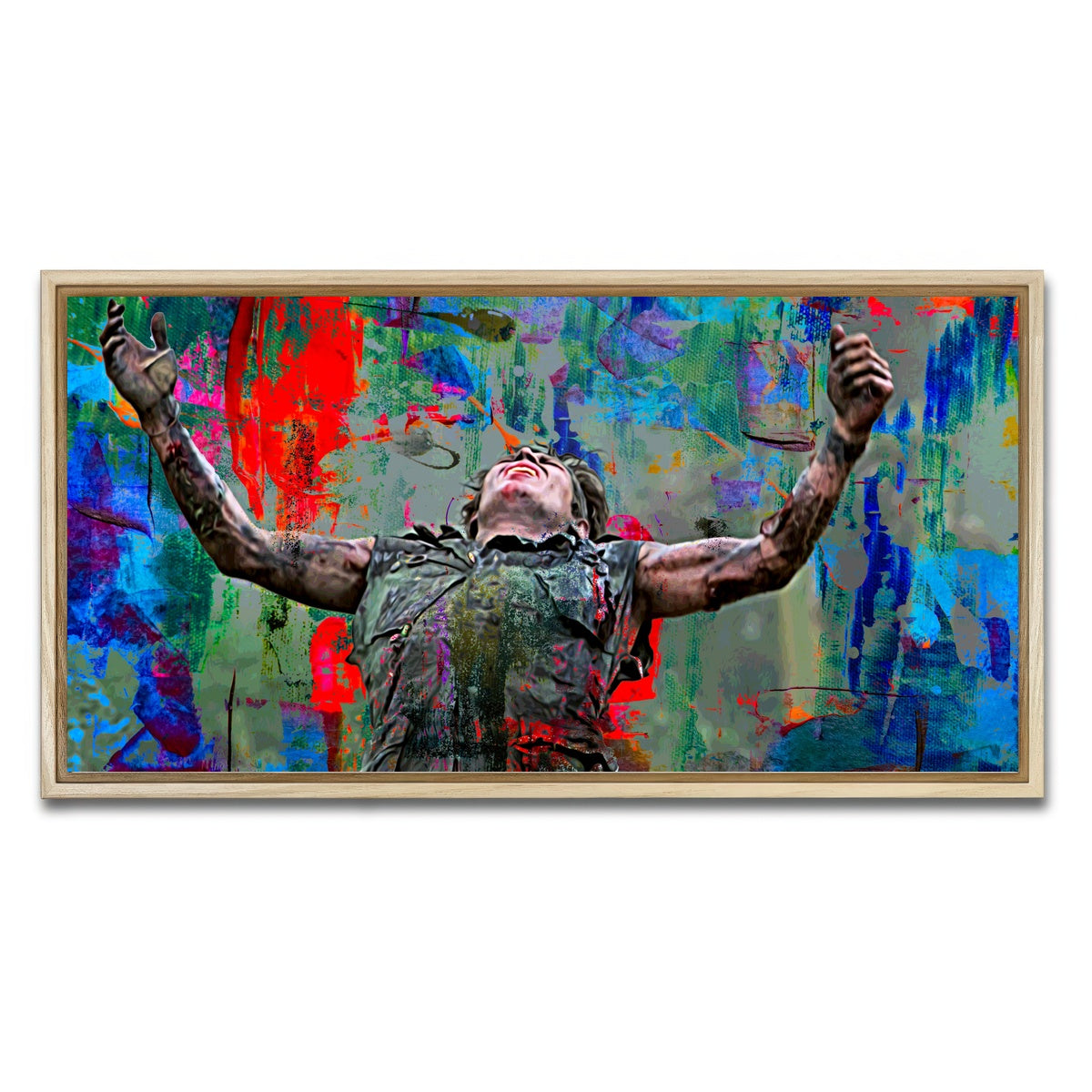 AUTO-MOCKUP WHITE | Platoon | 1 Piece | Natural Framed Canvas | group=2x1