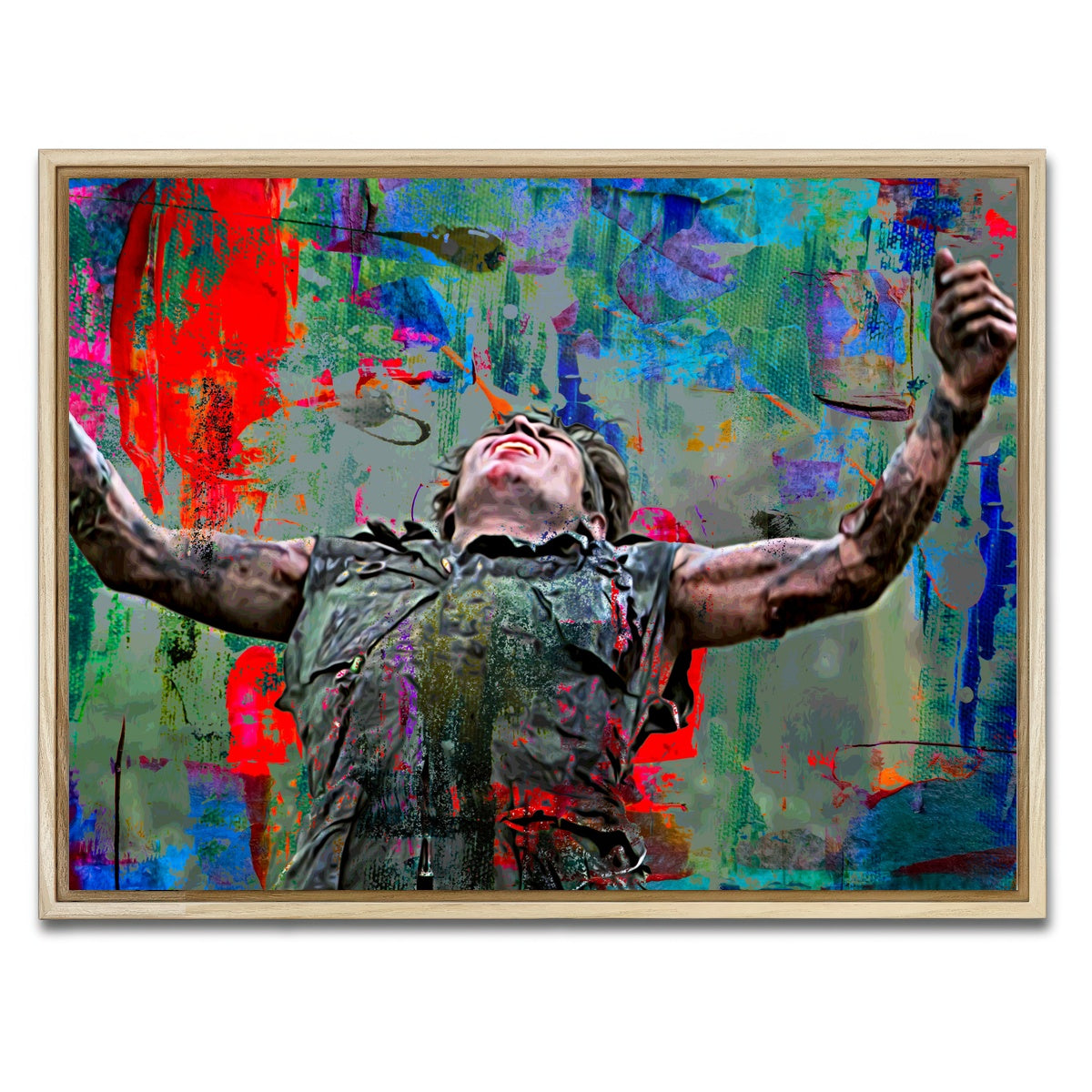 AUTO-MOCKUP WHITE | Platoon | 1 Piece | Natural Framed Canvas | group=4x3