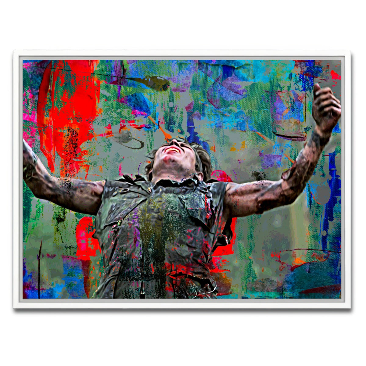 AUTO-MOCKUP WHITE | Platoon | 1 Piece | White Framed Canvas | group=4x3