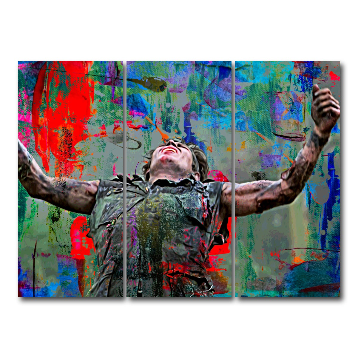 AUTO-MOCKUP WHITE | Platoon | 3 Piece | Gallery Wrap Canvas | group=8x18