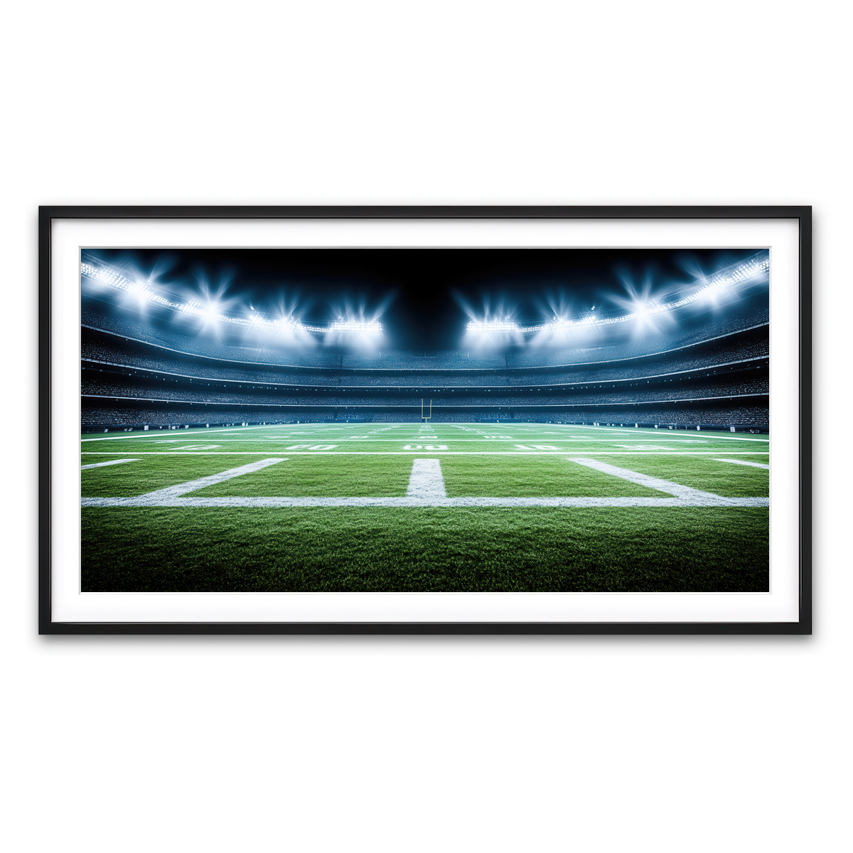 Framed Print 2x1 Black