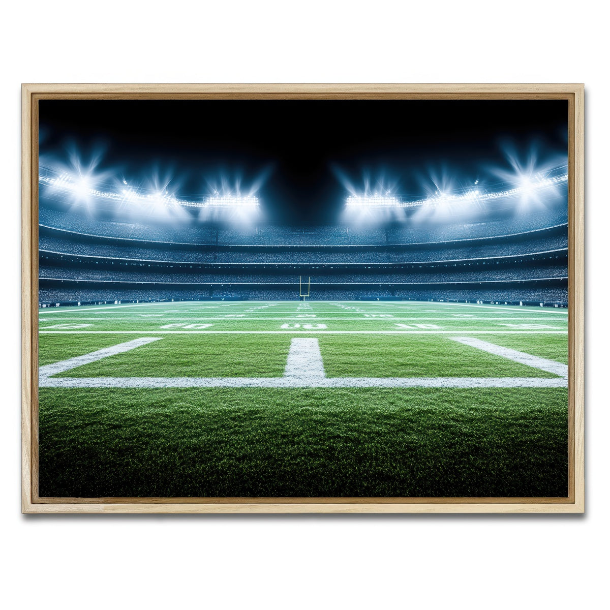 AUTO-MOCKUP WHITE | Playing Field | 1 Piece | Natural Framed Canvas | group=4x3