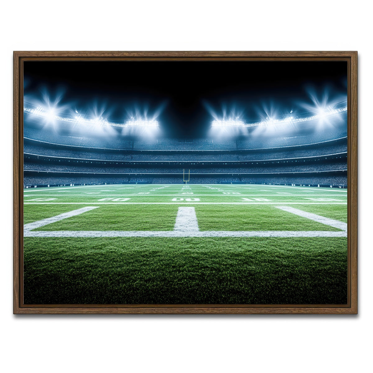 AUTO-MOCKUP WHITE | Playing Field | 1 Piece | Walnut Framed Canvas | group=4x3