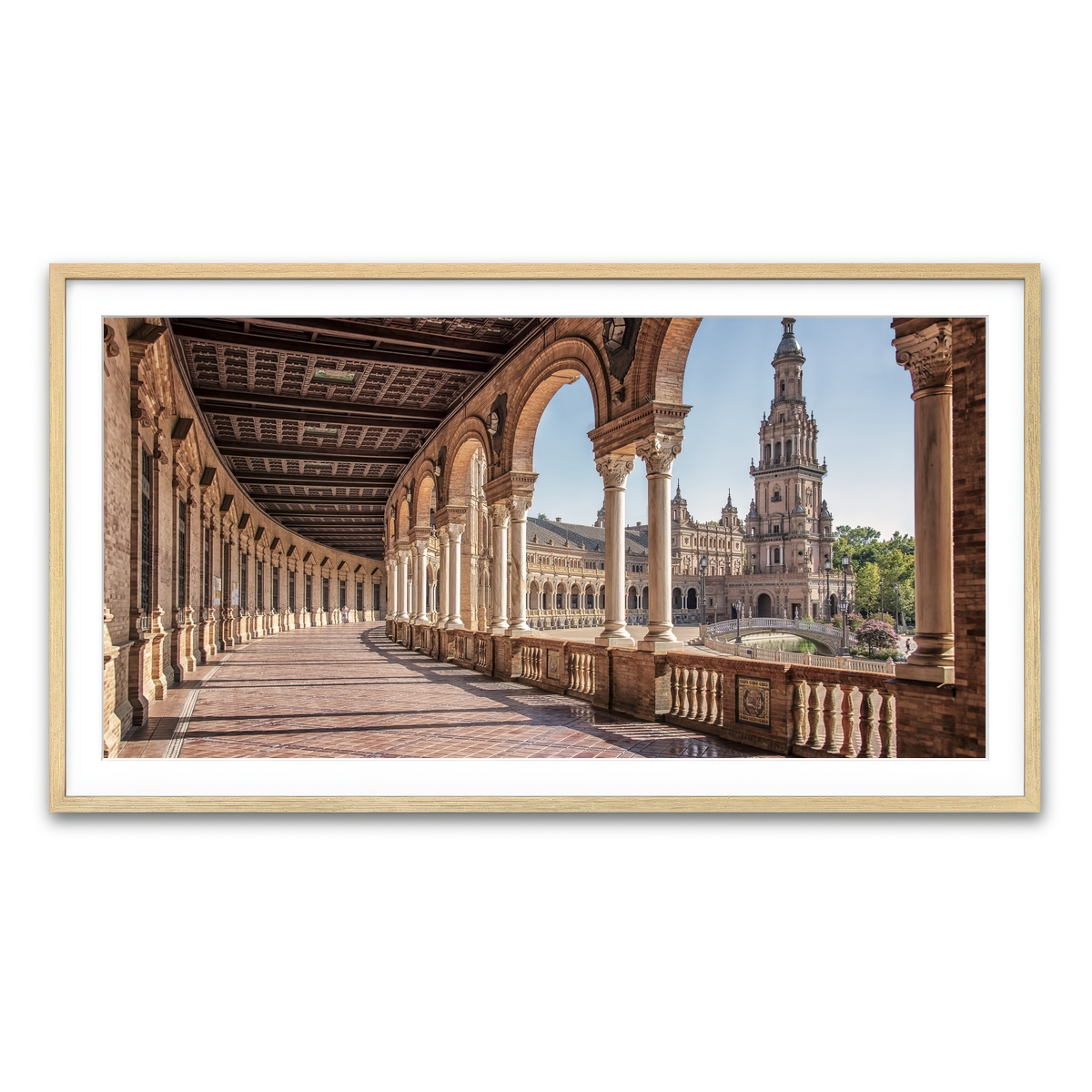 Framed Print 2x1 Natural