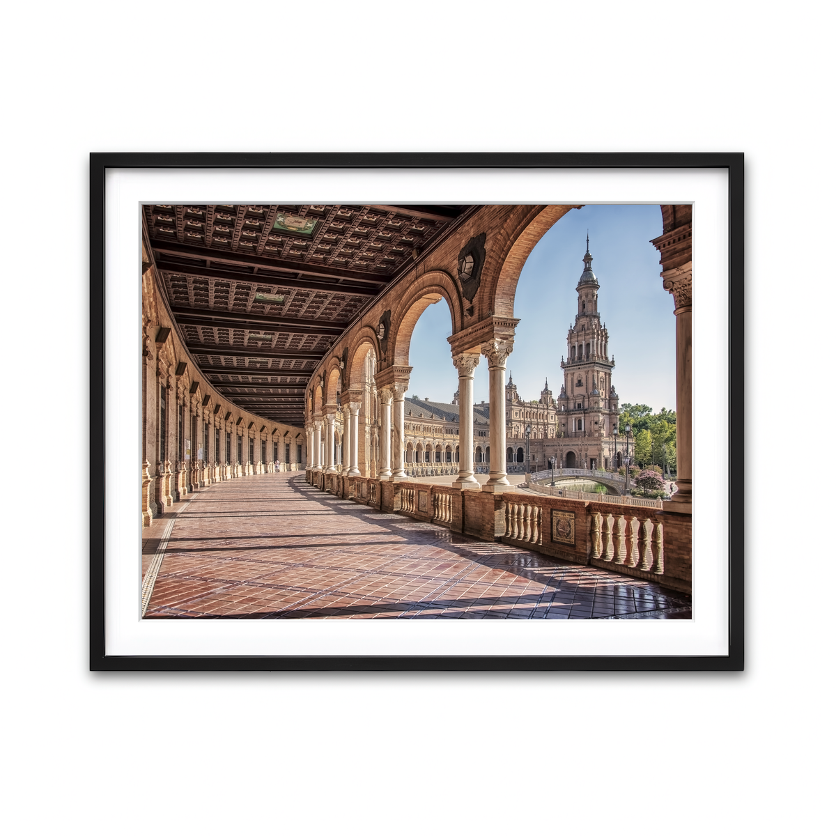 Framed Print 4x3 Black