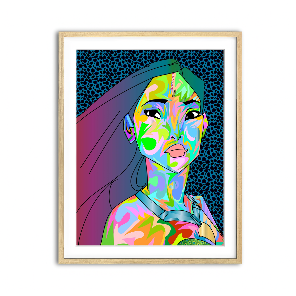 Framed Print 3x4 Natural