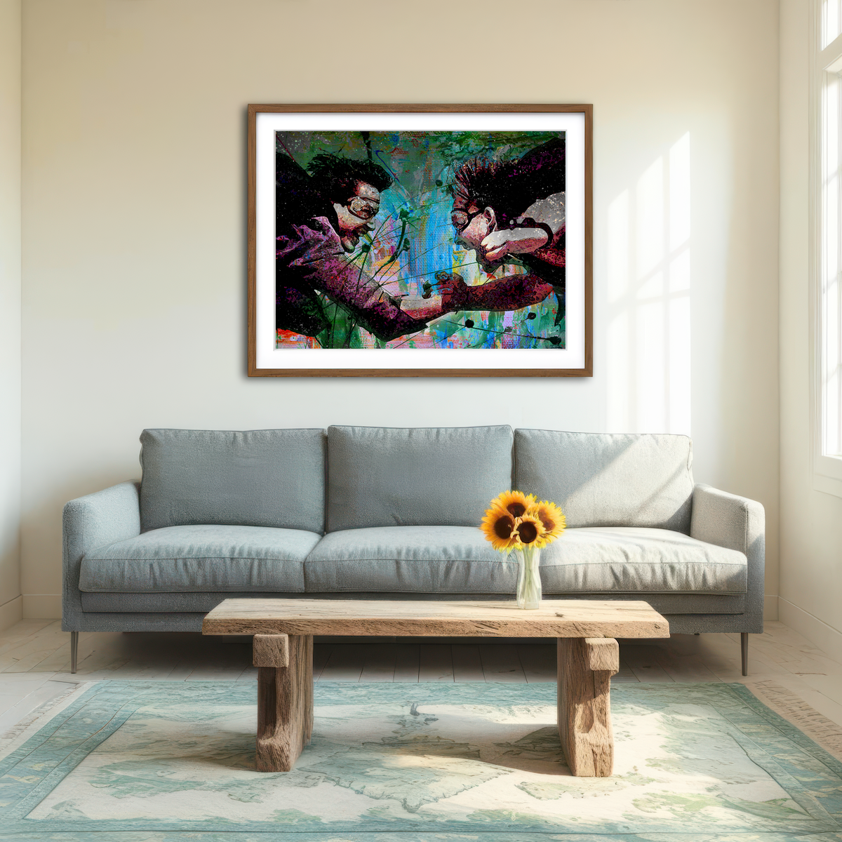 AUTO-MOCKUP ROOM | Point Break Wall Art